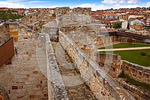 Zamora muralla fortress wall in Spain photo