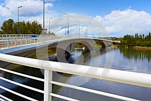Zamora Poetas bridge over Duero river Spain photo
