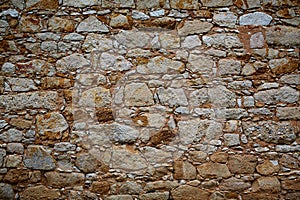 Zamora stone masonry wall detail