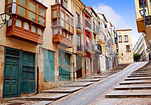 Zamora street Balboraz in Spain Via de la Plata photo