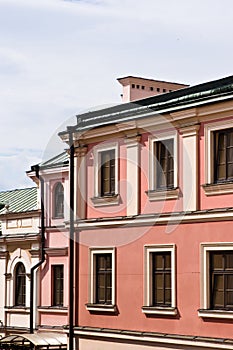 Zamosc Poland, July 2019, old town architecture