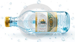 Zamzam Water Bottle: AI photo