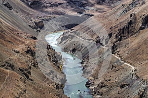 Zanskar river, Ladakh, Jammu and Kashmir, India