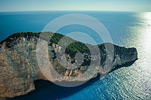 Zante shipwreck beach