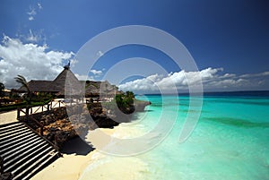 Zanzibar beach resort photo