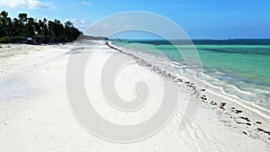 Zanzibar island white sand beach