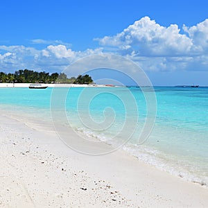 Zanzibar, Tanzania, Africa. Kendwa beach