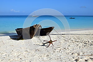Zanzibar, Tanzania, Africa. Kendwa beach