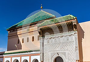 Zaouia de Sidi Bel Abbes in Marrakesh, Morocco