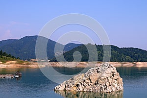 Zaovine lake on Tara mountain photo