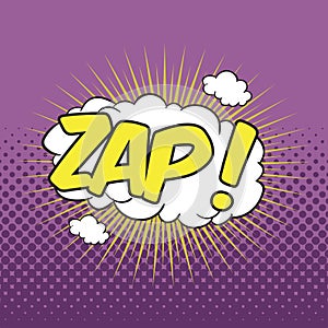 ZAP! Wording Sound Effect photo