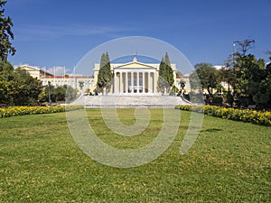 Zappeion - a building in classical style in Athens, Greece