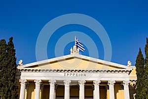 Zappeion Hall Athens - detail