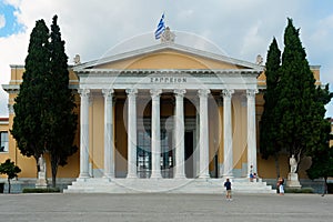 Zappeion hall in Athens, Greece.