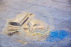 Zaragoza Cathedral Reflection