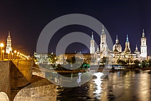 Zaragoza in summer, Spain, Aragon