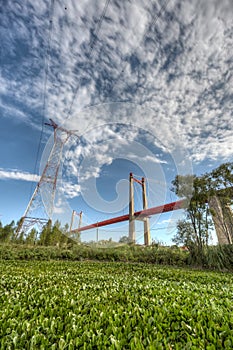 Zarate Brazo Largo Bridge, Entre Rios, Argentina photo