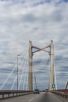 Zarate Brazo Largo Bridge, Entre Rios, Argentina photo