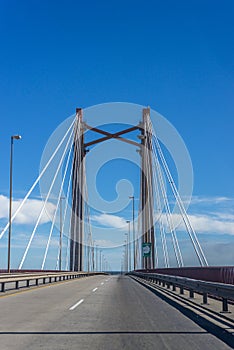 Zarate Brazo Largo Bridge, Entre Rios, Argentina photo