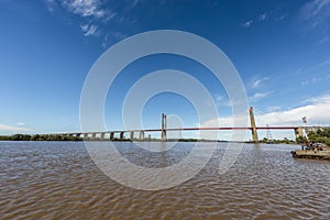 Zarate Brazo Largo Bridge, Entre Rios, Argentina photo