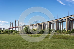 Zarate Brazo Largo Bridge, Entre Rios, Argentina photo