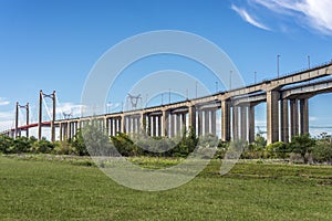 Zarate Brazo Largo Bridge, Entre Rios, Argentina photo