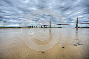 Zarate Brazo Largo Bridge, Entre Rios, Argentina photo