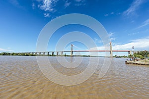 Zarate Brazo Largo Bridge, Entre Rios, Argentina photo