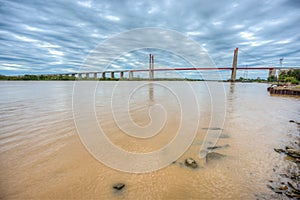 Zarate Brazo Largo Bridge, Entre Rios, Argentina photo