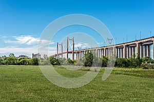 Zarate Brazo Largo Bridge, Entre Rios, Argentina photo