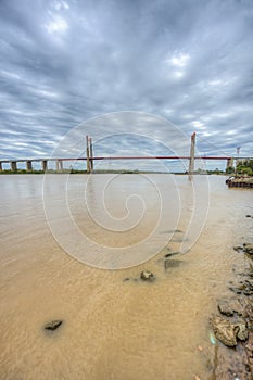 Zarate Brazo Largo Bridge, Entre Rios, Argentina photo