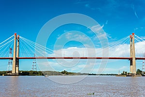 Zarate Brazo Largo Bridge, Entre Rios, Argentina photo