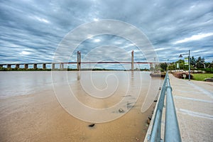 Zarate Brazo Largo Bridge, Entre Rios, Argentina photo