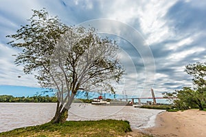 Zarate Brazo Largo Bridge, Entre Rios, Argentina photo