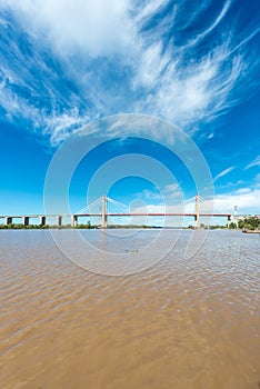 Zarate Brazo Largo Bridge, Entre Rios, Argentina photo