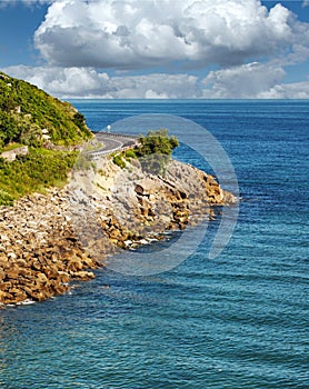 Zarautz coast