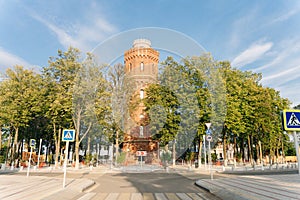 Zaraysk, Russia - May 2023 streets with old residential buildings near the Zaraisk Kremlin