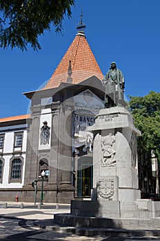 Zarco statue , Funchal