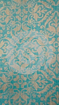 Zari work beautiful hand woven shawl pashmina fabric