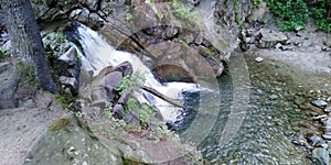 Zaskalnik Waterfall in Szczawnica