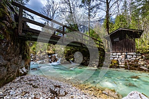 In the Zauberwald, enchanted forest, near Ramsau