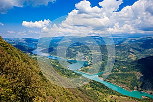 Zavojsko Lake near Stara Planina in Serbia