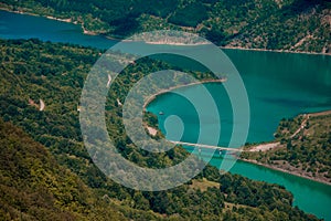 Zavojsko Lake near Stara Planina in Serbia