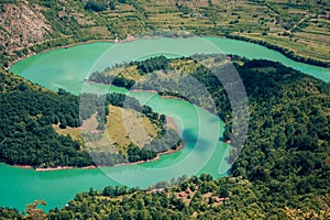 Zavojsko Lake near Stara Planina in Serbia