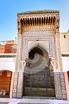 Zawiya Sidi Bel Abbes in Marrakesh, Morocco