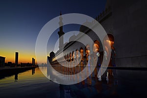 Zayed Mosque in Abu dabi