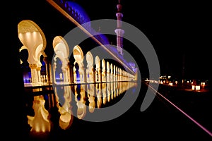 Zayed Mosque in Abu dabi