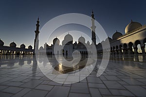 Zayed Mosque in Abu dabi