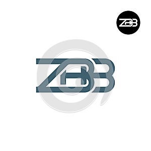ZBB Logo Letter Monogram Design