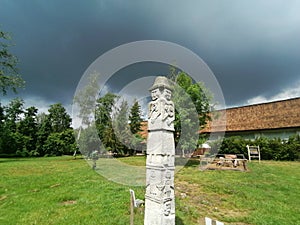 The Zbruch Idol, Sviatovid - copy of the original